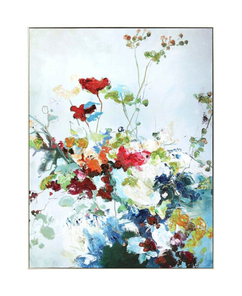 Abstract Floral Wall Art