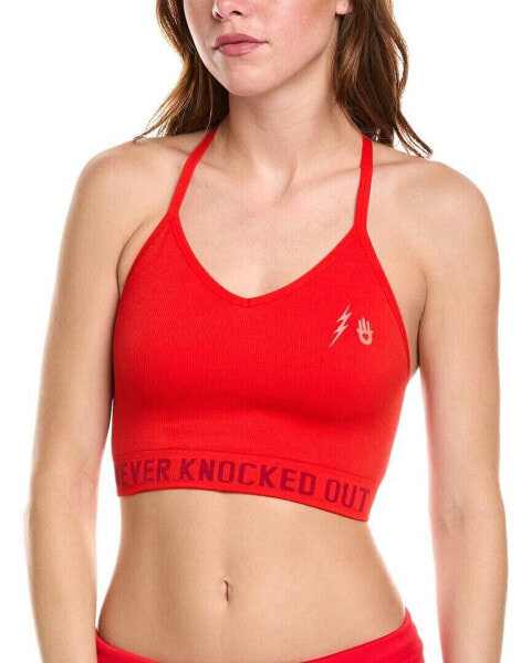 Spiritual Gangster Never Knocked Out Icon T-Back Bra Women's