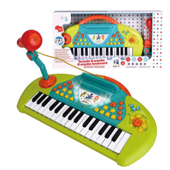 Детский музыкальный инструмент Tachan Пианино с караоке и записью