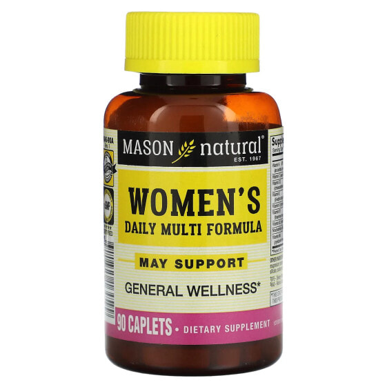 Ежедневный мультивитамин для женщин Mason Natural 90 таблеток