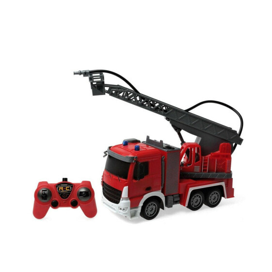 Игрушечный транспорт Shico Грузовик для перевозки тракторов Fire Engine 1:24
