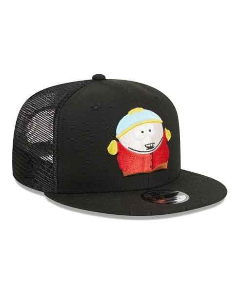 Men's Black South Park Cartman Trucker 9FIFTY Snapback Hat