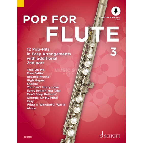 Schott Music Pop For Flute 3