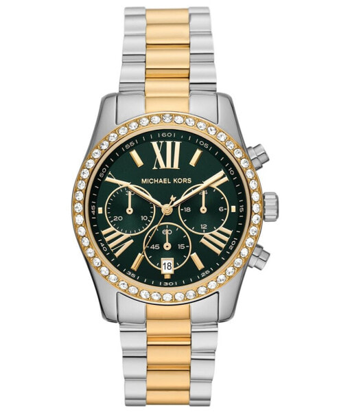 Women's Lexington Chronograph Two-Tone Stainless Steel Bracelet Watch 38mm