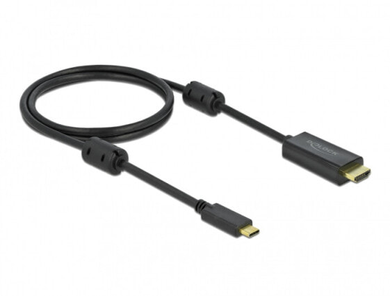 Delock Aktives USB Type-C zu HDMI Kabel DP Alt Mode 4K 60 Hz 1 m - Cable - Digital