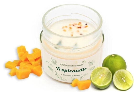 Tropicandle Lime and Mango Scented Candle Ароматическая свеча с ароматом манго и лайма