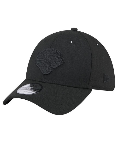 Men's Black Jacksonville Jaguars Throwback 39THIRTY Flex Hat