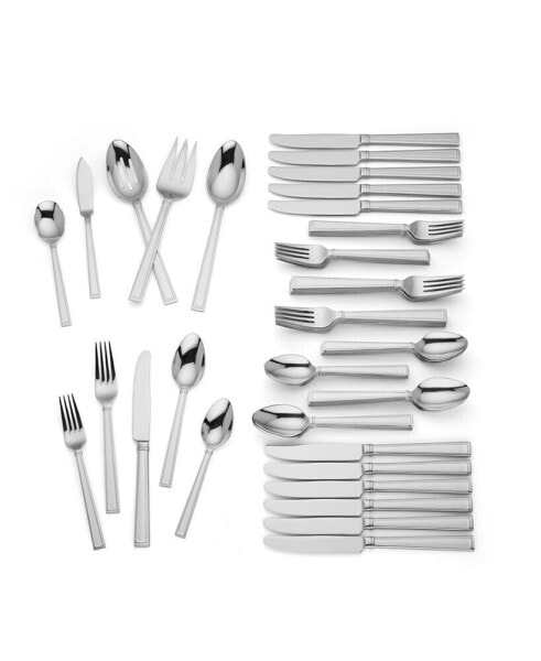 Bratton 65-PC Flatware Set, Service for 12