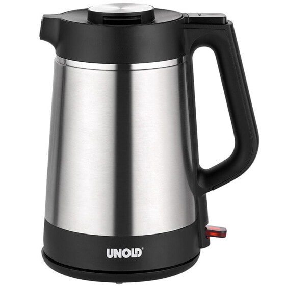 UNOLD Thermo - 1.5 L - 1800 W - Black - Stainless steel - Plastic - Stainless steel - Cordless - Keep warm function