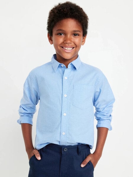 Lightweight Oxford Uniform Shirt for Boys