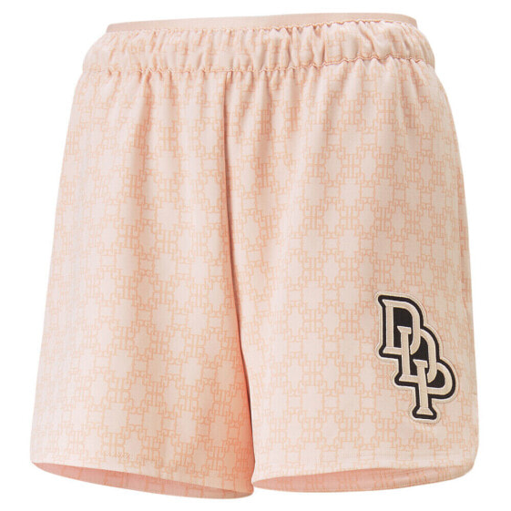 Puma Dd X Jacquard Shorts Womens Size M Casual Athletic Bottoms 53980766