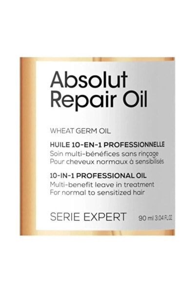 Масло для волос для восстановления и защиты L'Oreal Professionnel Paris Absolut Repair Eva.27 Serie Expert 90 мл