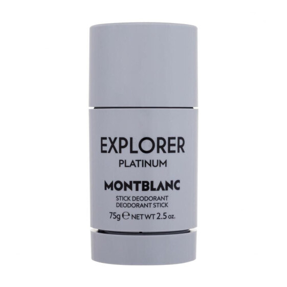 Montblanc Explorer Platinum 75 g deodorant Deostick für Herren