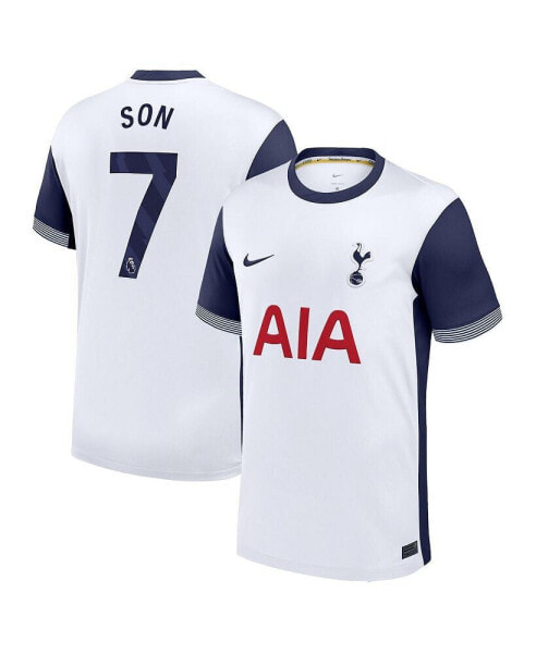 Men's Son Heung-Min White Tottenham Hotspur 2024/25 Home Replica Player Jersey