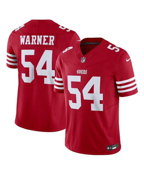Men's Fred Warner Scarlet San Francisco 49ers Vapor F.U.S.E. Limited Jersey