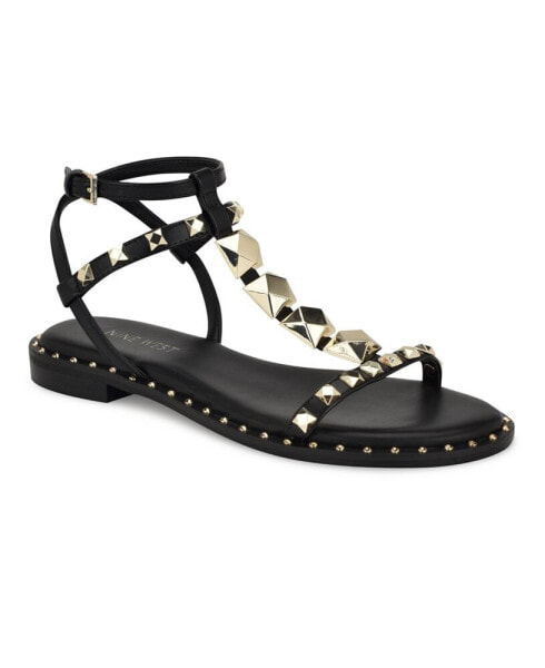 Women's Marcila Embellished Round Toe Casual Sandals