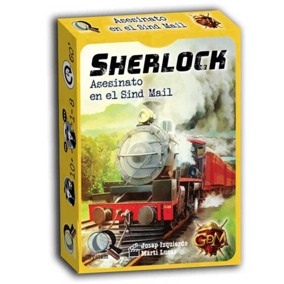 Настольная игра для компании GDM Шерлок. Убийство в поезде Синд Mail