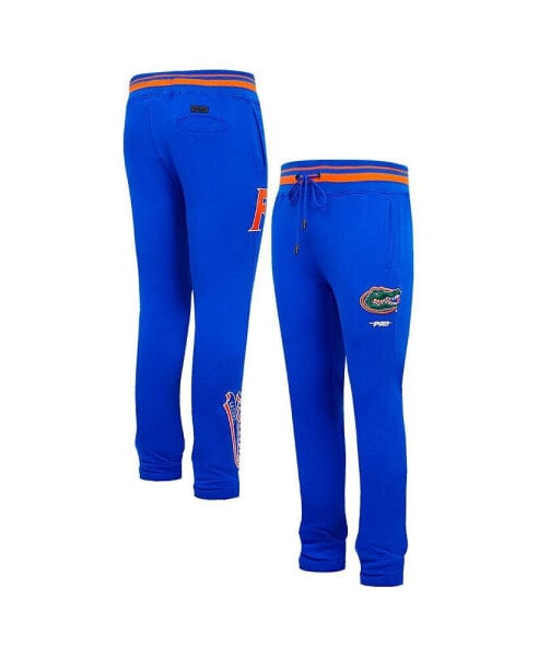 Men's Royal Florida Gators Script Tail Fleece Sweatpants