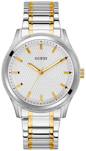 Мужские часы Guess Dex 44 мм серебро, золото GW0626G4