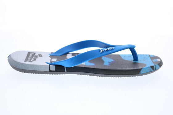 Rider R1 Blockbuster The Blues Brothers Mens Blue Flip-Flops Sandals Shoes