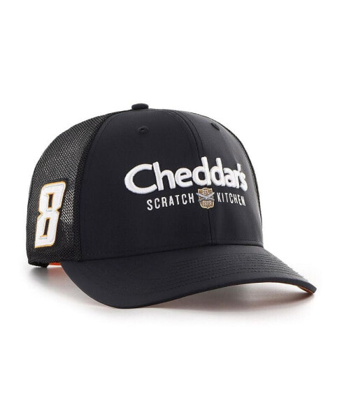 Men's Black Kyle Busch Cheddar's Sure Shot Brrr Trucker Adjustable Hat