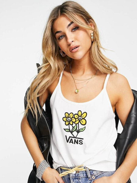 Vans pick peace t-shirt in white