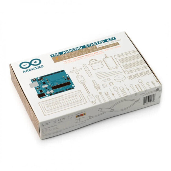 Arduino StarterKit K000007 - the official starter set with Arduino Uno A000066