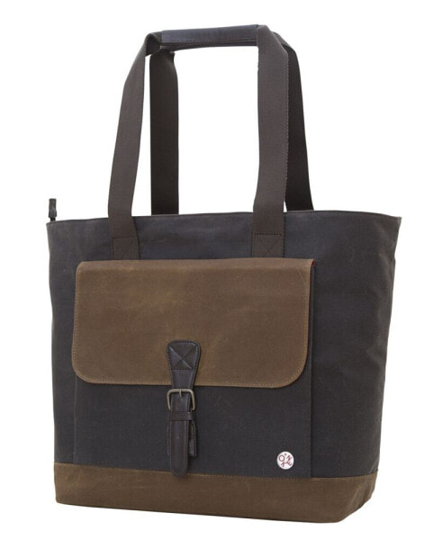 Waxed Montague Tote Bag