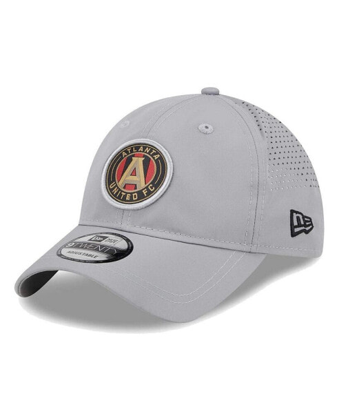 Бейсболка активная New Era мужская серого цвета Atlanta United FC Active 9Twenty Adjustable Hat