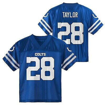 NFL Indianapolis Colts Toddler Boys' Short Sleeve Taylor Jersey - 3T
