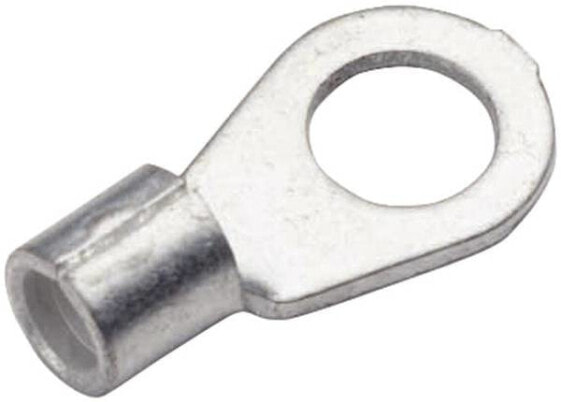 Cimco 180422 - Tubular ring lug - Tin - Straight - Silver - Copper - Tin-plated copper