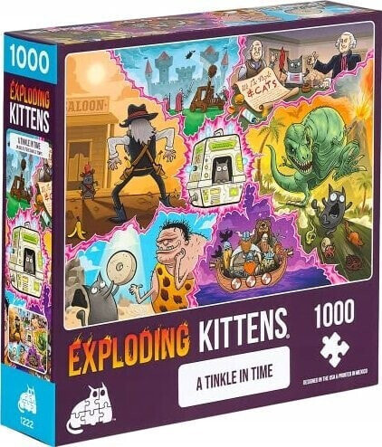 Asmodee Asmodee Puzzle Exploding Kittens - A Tinkle in Time (1000 pieces)