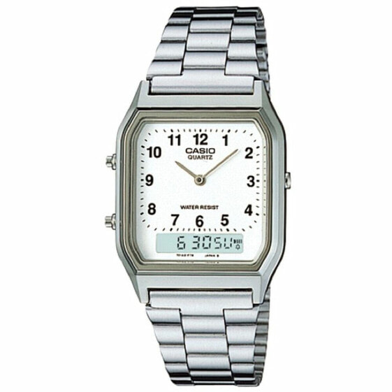 Часы мужские CASIO COLLECTION ANA-DIGIT Серебристый Ø 30 мм