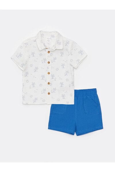 Костюм LC WAIKIKI Baby Boy Patterned Shirt &  Set.