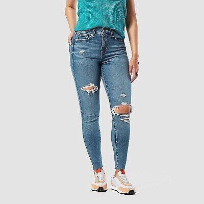 DENIZEN from Levi's Women's High-Rise Super Skinny Jeans - Far Out 2
