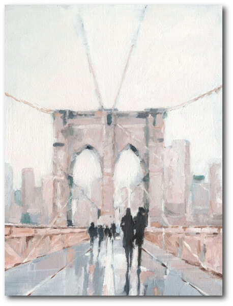 Early Morning Stroll I Gallery-Wrapped Canvas Wall Art - 18" x 24"