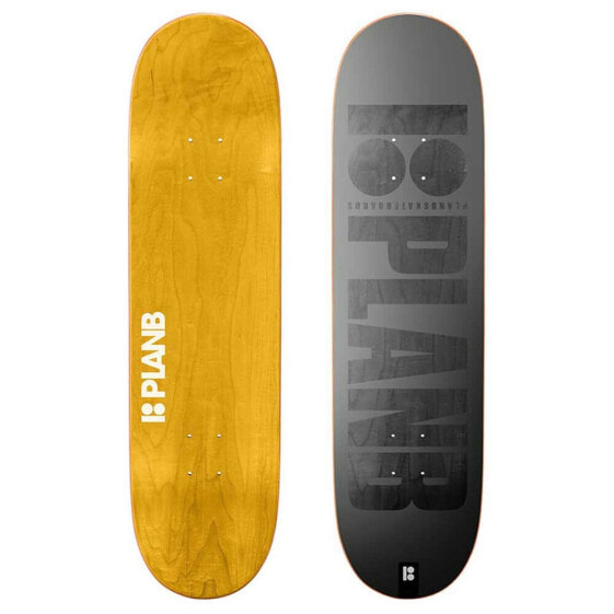 PLAN B Team Grain Black 8.75´´x32.125´´ Skateboard Deck