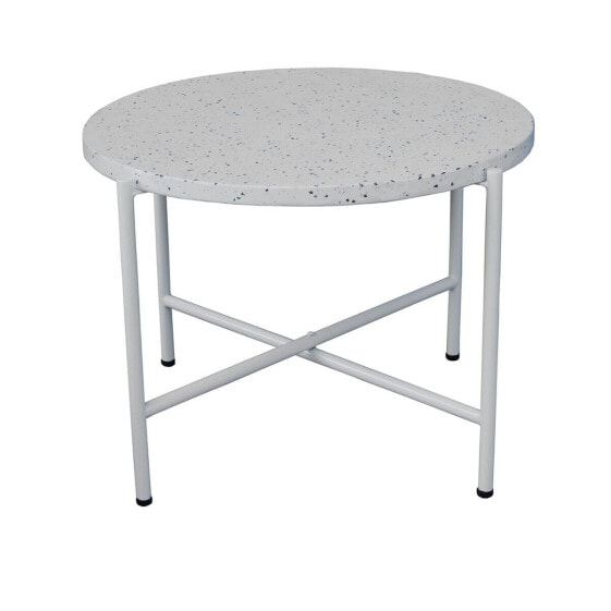 Вспомогательный стол Terrazzo Белый 60 x 60 x 45 cm