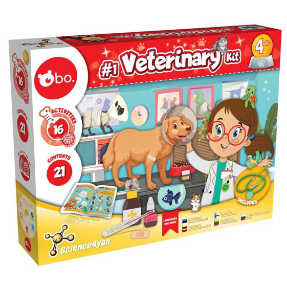 BO Educational Set My First Veterinary Kit doll