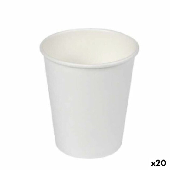 Одноразовые стаканы Algon Картон Белый 20 штук (100 Предметы)