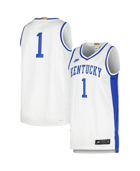 Футболка Nike мужская White #1 Kentucky Wildcats Limited Retro Jersey