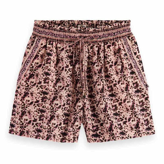 SCOTCH & SODA Block Floral Printed shorts