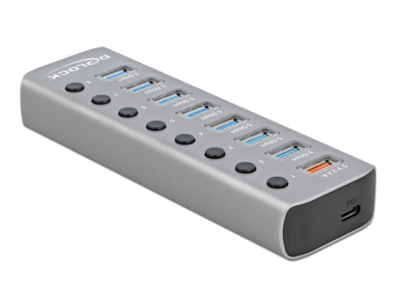 Delock 63264 - USB 3.2 Gen 1 (3.1 Gen 1) Type-B - USB 3.2 Gen 1 (3.1 Gen 1) Type-A - Grey - 0.8 m - 46 mm - 144 mm