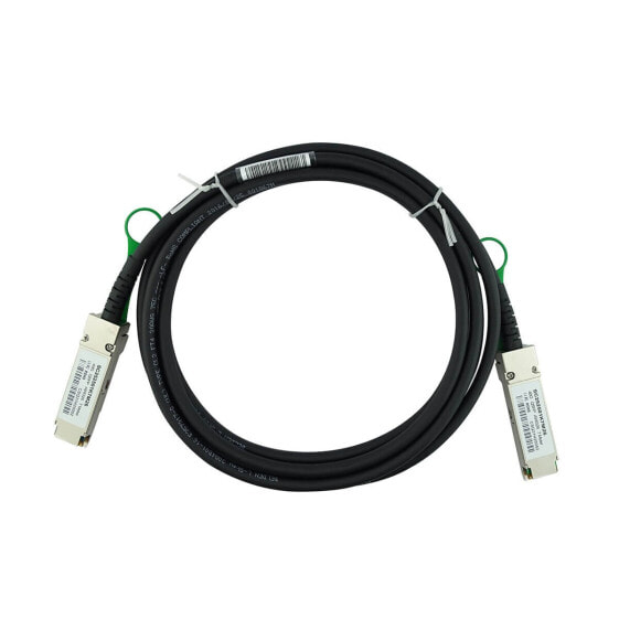 BlueOptics 470-ACBX-BL - 0.5 m - QSFP - QSFP - Male/Male - Black - 40 Gbit/s