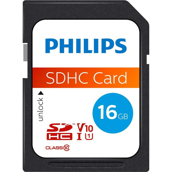 PHILIPS SDHC 16GB Class 10 UHS-I U1 memory card