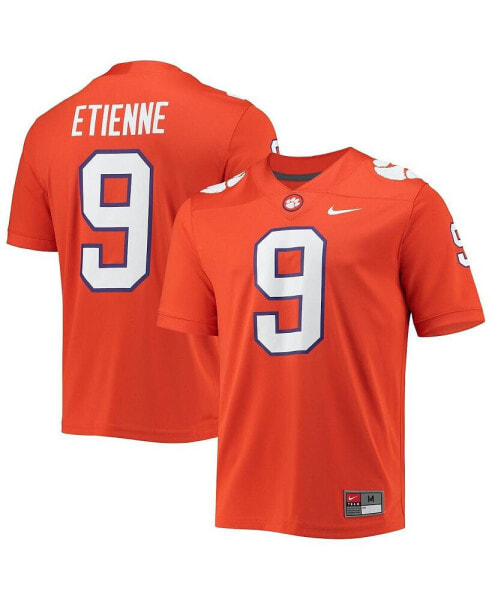 Men's Travis Etienne Orange Clemson Tigers 2021 Draft Class Game Jersey