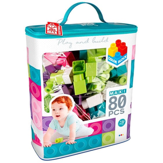 Конструктор Color Baby Play And Build Maxi 60 Pieces.