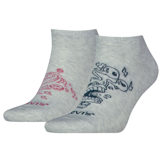 LEVI´S UNDERWEAR Placed Graphic socks 2 units