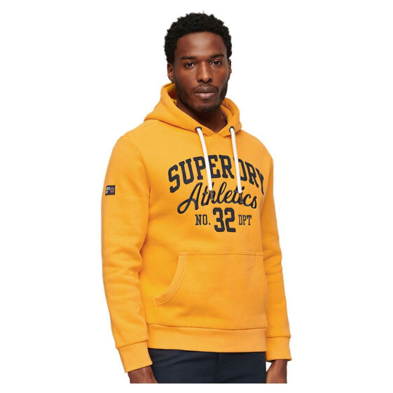 SUPERDRY Athl Script Embroidered Graphic hoodie