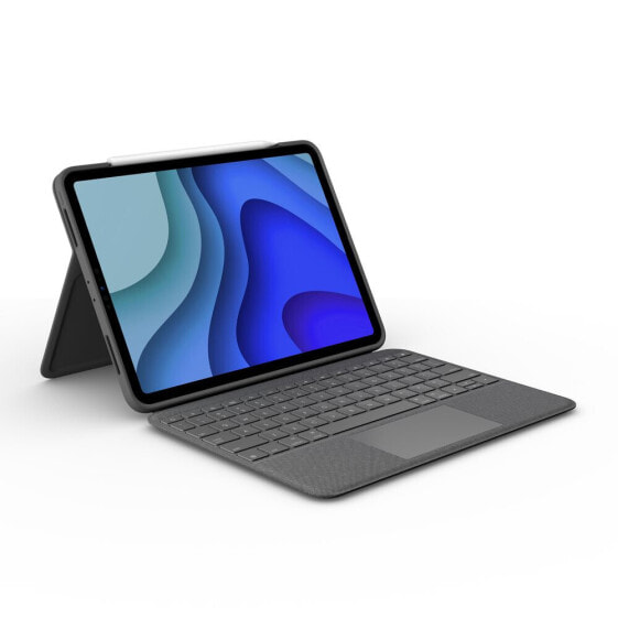 Logitech Folio Touch for iPad Pro 11-inch(1st - 2nd - 3rd and 4th gen) - QWERTZ - German - Trackpad - 1.8 cm - 1 mm - Apple